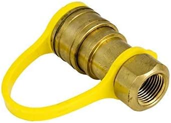 Universal quick-connect gas coupler for propane BBQ grills