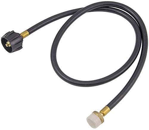 Universal gas hose extension adapter for propane grills