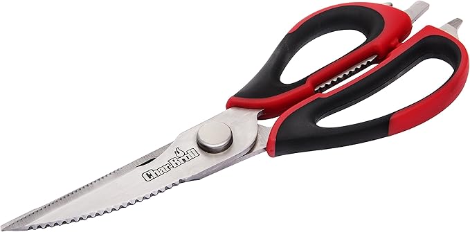 Char-Broil comfort-grip stainless steel meat shears