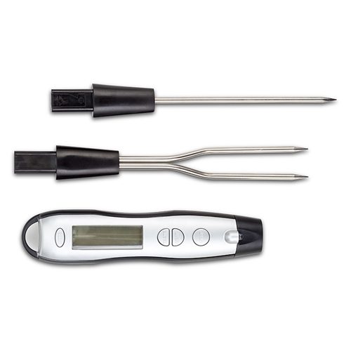 digital meat thermometer with fork probe for BBQ