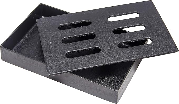 Char-Broil cast iron smoker box for BBQ smoking