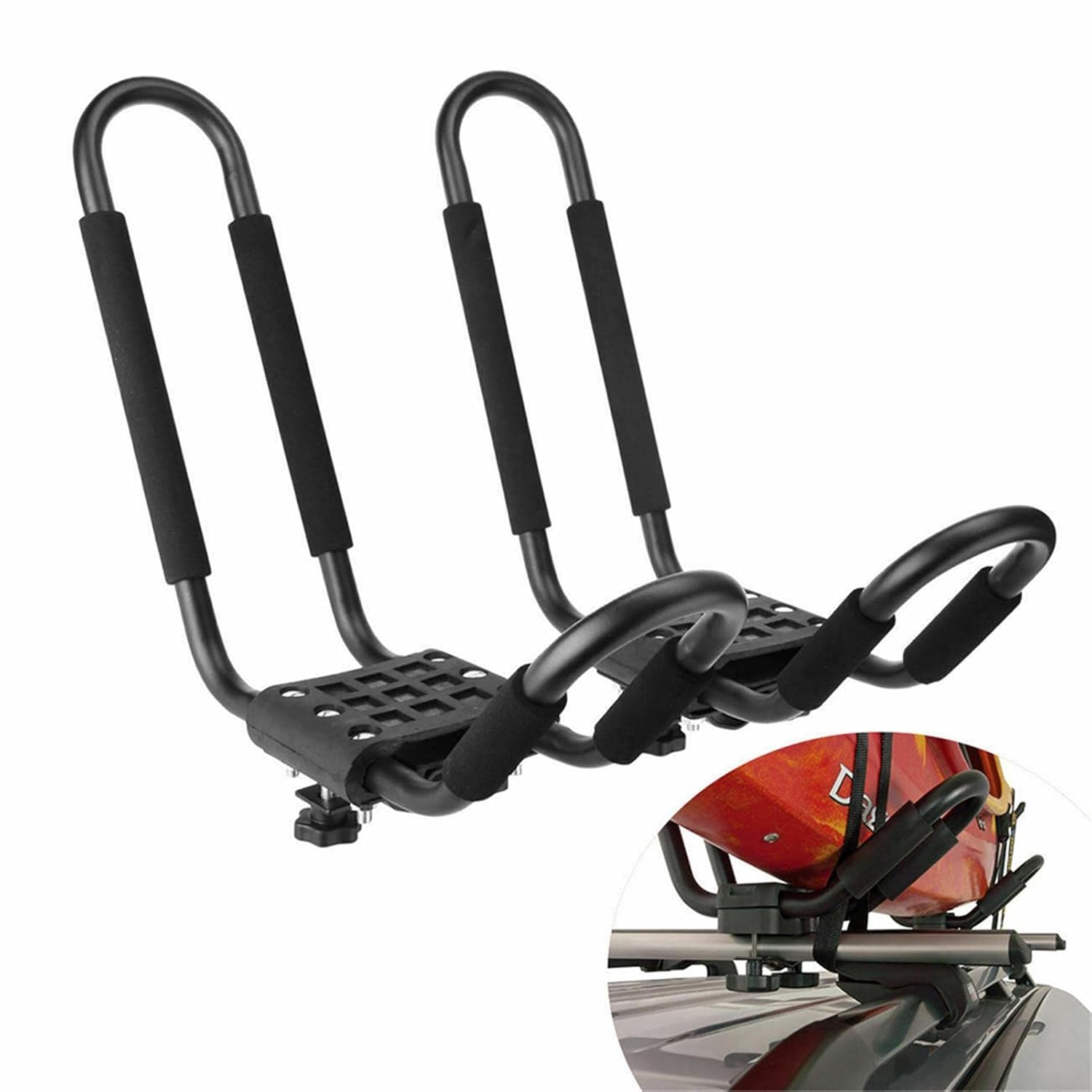 JILONG single kayak roof rack A20 padded steel