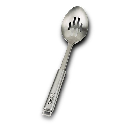 Acer stainless steel serving slotted spoon 33 cm