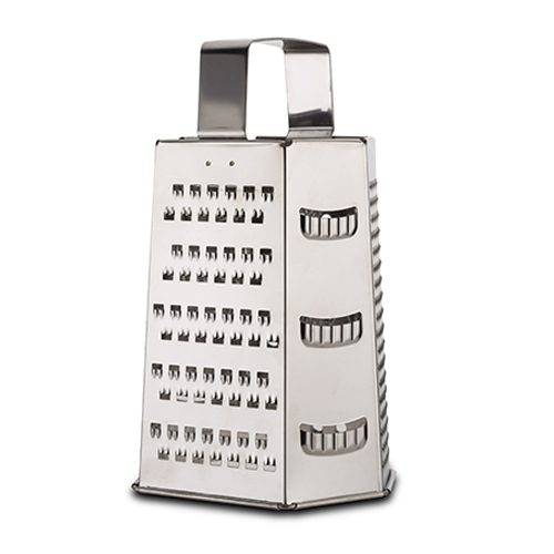 Acer stainless steel 6 sided grater with handle