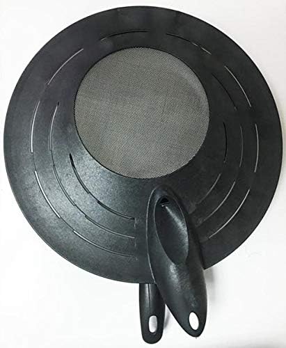 Fried food oil separator perforated metal tool